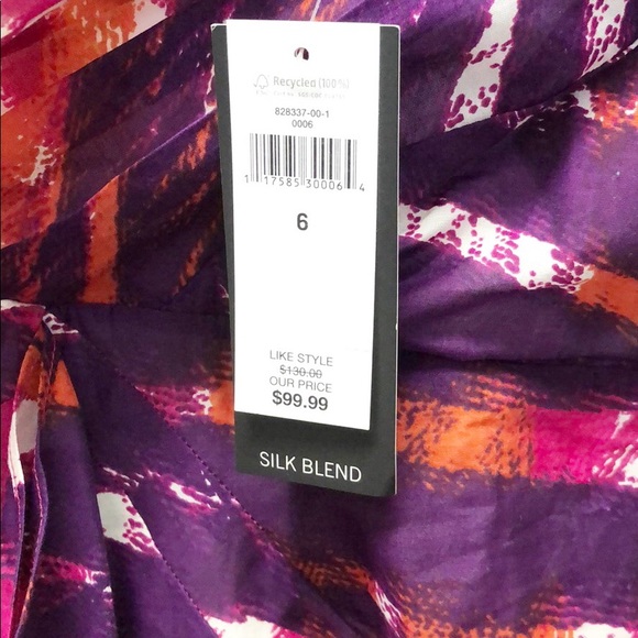 Banana Republic Silk Blend Dress, Size 6 - Picture 4 of 4